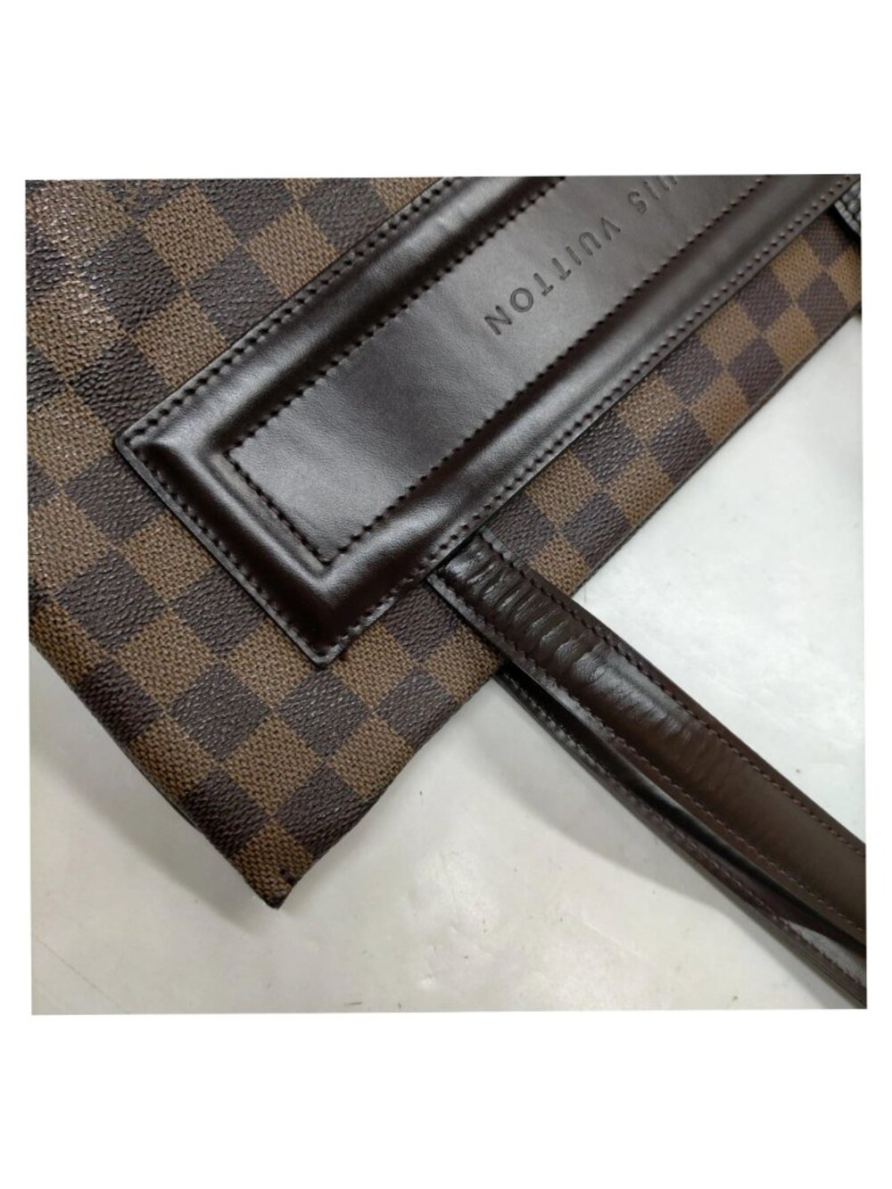 Authentic Louis Vuitton Clifton Damier Ebene Tote Shoulder Bag LV - Picture 9 of 16